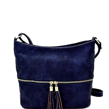 Textured Cross Body Bag