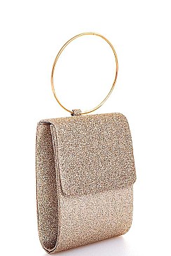 CHIC MODERN FASHION HOOP HANDLE CLUTCH WITH CHAIN JYHBG-102805