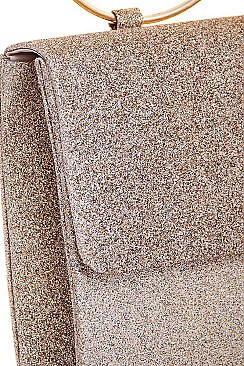 CHIC MODERN FASHION HOOP HANDLE CLUTCH WITH CHAIN JYHBG-102805
