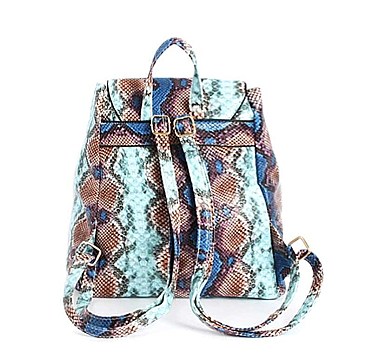 FASHION SNAKE PRINT BACKPACK