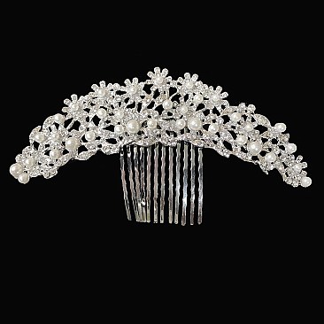 DAISY PEARL BRIDAL  HAIR COMB SLHCY6945