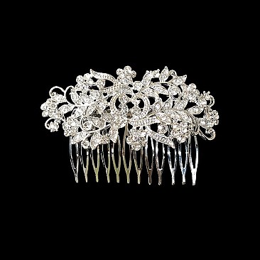 ELEGANT BRIDAL FLOWER VINE HAIR COMB HCY7334