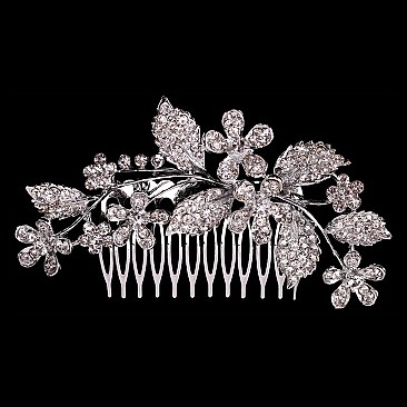 Elegant Style Small Rhinestone Side Hair Comb SLHCY8052