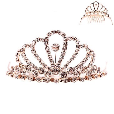 Exquisite Design Small Rhinestone Hair Side Comb SLHCY8750