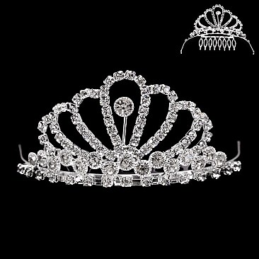 Exquisite Design Small Rhinestone Hair Side Comb SLHCY8750