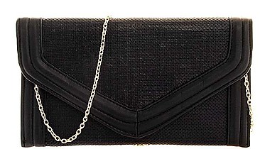 STYLISH TRENDY ENVELOPE CLUTCH WITH CHAIN