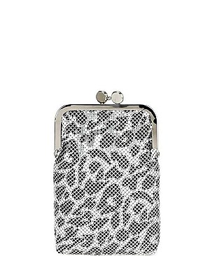 Stylish Framed Brass Mesh Coin Cellphone Case/Wallet  with Shoulder Chain JYHD-3368