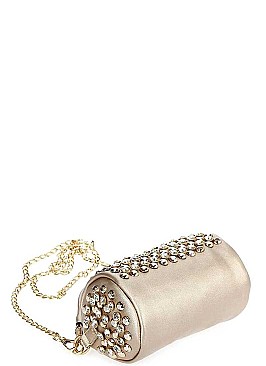 Rhinestone Saddle Baguette with Shoulder Chain JYHD-3369