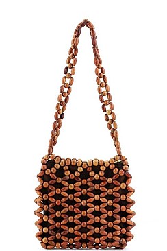 Stylish Wooden Beads Hobo  JYHD-3394