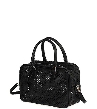 CHIC LASER CUT HOLLOW DESIGNER CROSSBODY SHOULDER BAG JYHD-3418