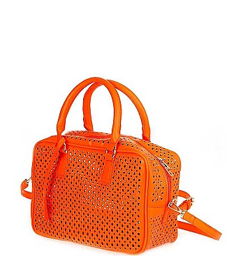 CHIC LASER CUT HOLLOW DESIGNER CROSSBODY SHOULDER BAG JYHD-3418
