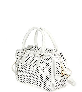 CHIC LASER CUT HOLLOW DESIGNER CROSSBODY SHOULDER BAG JYHD-3418