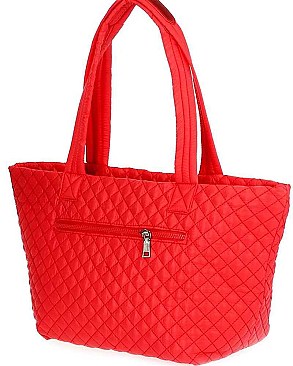 ELEGANT DESIGNER STITCH SOFT SHOPPER BAG  JYHD-3466