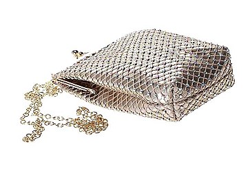 STLYISH FRAMED RHINESTONE CROSSBODY BAG