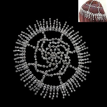 FASHIONABLE RHINESTONE HEAD JEWELRY SLHDH2312