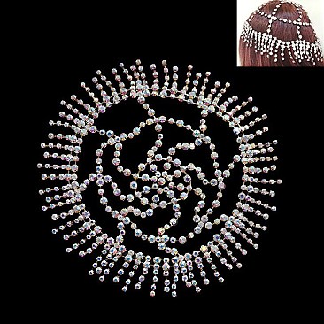 FASHIONABLE RHINESTONE HEAD JEWELRY SLHDH2312