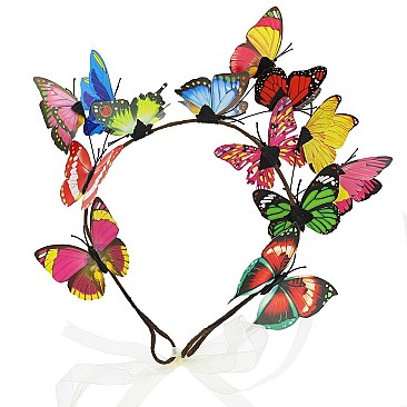 RAVE BUTTERFLY DERBY HAIR BAND