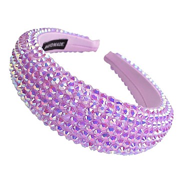 RHINESTONE RUNWAY HIGH HEADBAND