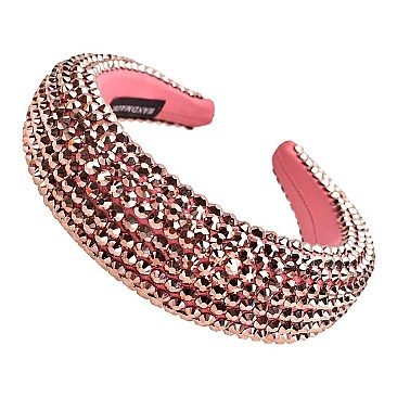 RHINESTONE RUNWAY HIGH HEADBAND