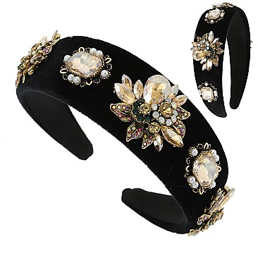 ELEGANT JEWEL HIGH FASHION HEADBAND