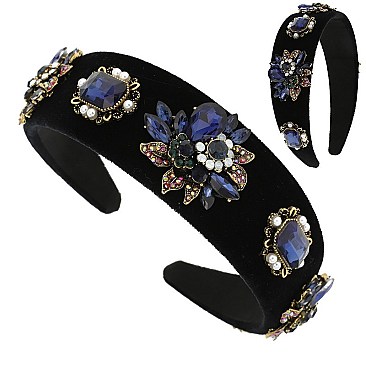 ELEGANT JEWEL HIGH FASHION HEADBAND