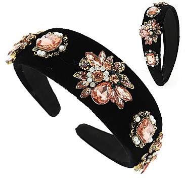 ELEGANT JEWEL HIGH FASHION HEADBAND