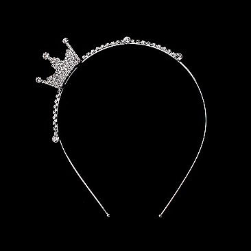 RHINESTONE WIRE HEADBAND CROWN SLHDY6726