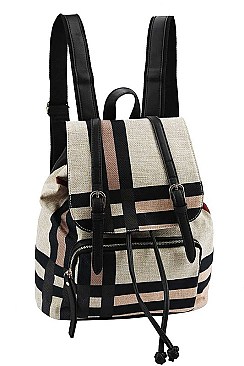 COLOR BLOCK BACKPACK