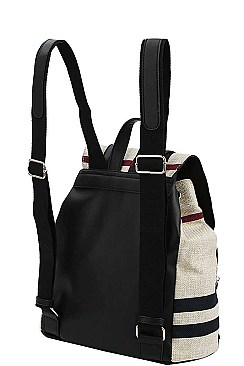 COLOR BLOCK BACKPACK