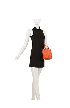 Straw Woven Bucket Satchel