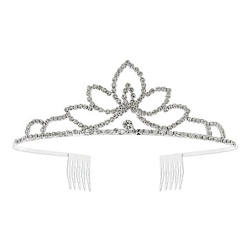 ELEGANT RHINESTONE TIARA SLHHTS6894