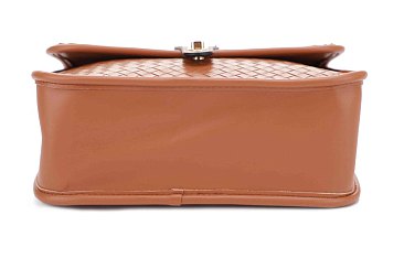 Quality Weave Flap Crossbody