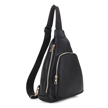 black color sling bag