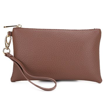 2-IN-1 Braided Handle Strap Hobo with Pouch