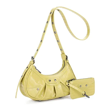 Gothic Motorcycle Studded Crossbody Set