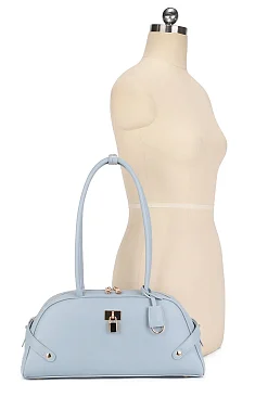 East West Pad-Lock Shoulder Bag