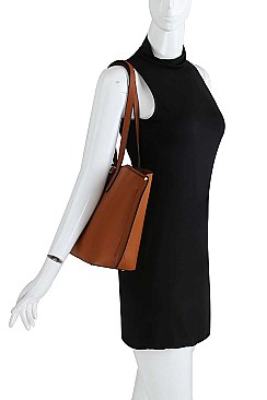 MODERN TRENDY TASSEL TOTE BAG