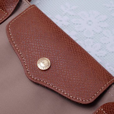 Nylon Flap Tote Bag