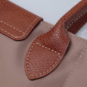 Nylon Flap Tote Bag