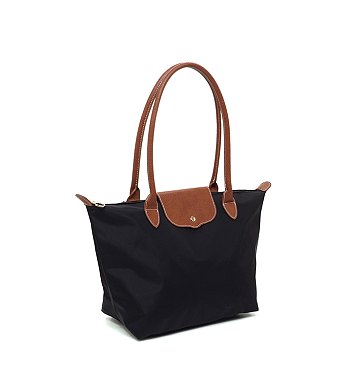 Nylon Flap Tote Bag