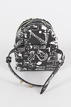Graffiti Wrist And Ankle Mini Bag