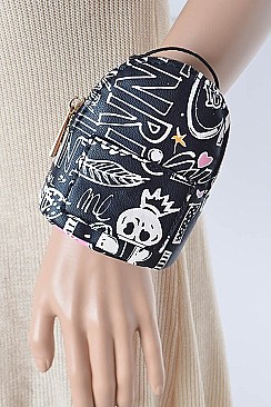 Graffiti Wrist And Ankle Mini Bag