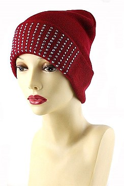 Stylish Stud Embedded Fashion Beanies FM-HT20174