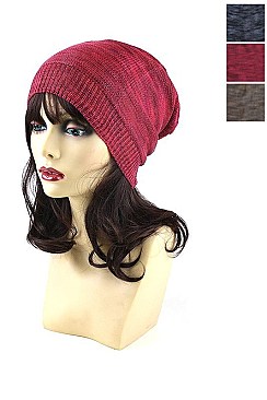 Pack of 12 (pieces) Assorted Fashionable Pompom Beanie FM-HT4609