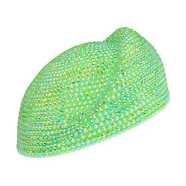 HOT Rhinestone covered Beret Hat