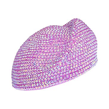 HOT Rhinestone covered Beret Hat