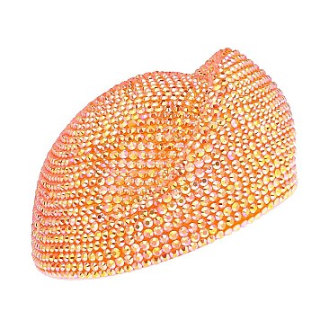 HOT Rhinestone covered Beret Hat