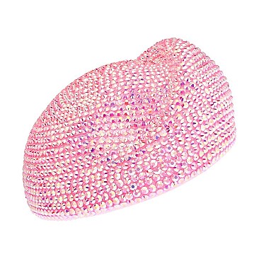 HOT Rhinestone covered Beret Hat