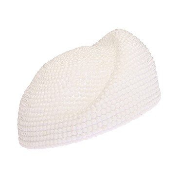 HOT Rhinestone covered Beret Hat