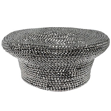 Fashion Crystal Covered Cogic Church Hat